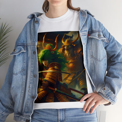 Samurai Taurus (F4) Unisex Heavy Cotton Tee