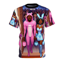 Load image into Gallery viewer, Libra Halloween (1) Unisex Cut &amp; Sew Tee (AOP)
