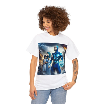 Aquarius Father's Day (6) Unisex Heavy Cotton Tee