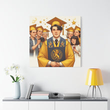 Load image into Gallery viewer, Graduation Canvas Art, Wall Décor, Gift for Grads, Celebration Artwork, Inspirational Home Decor
