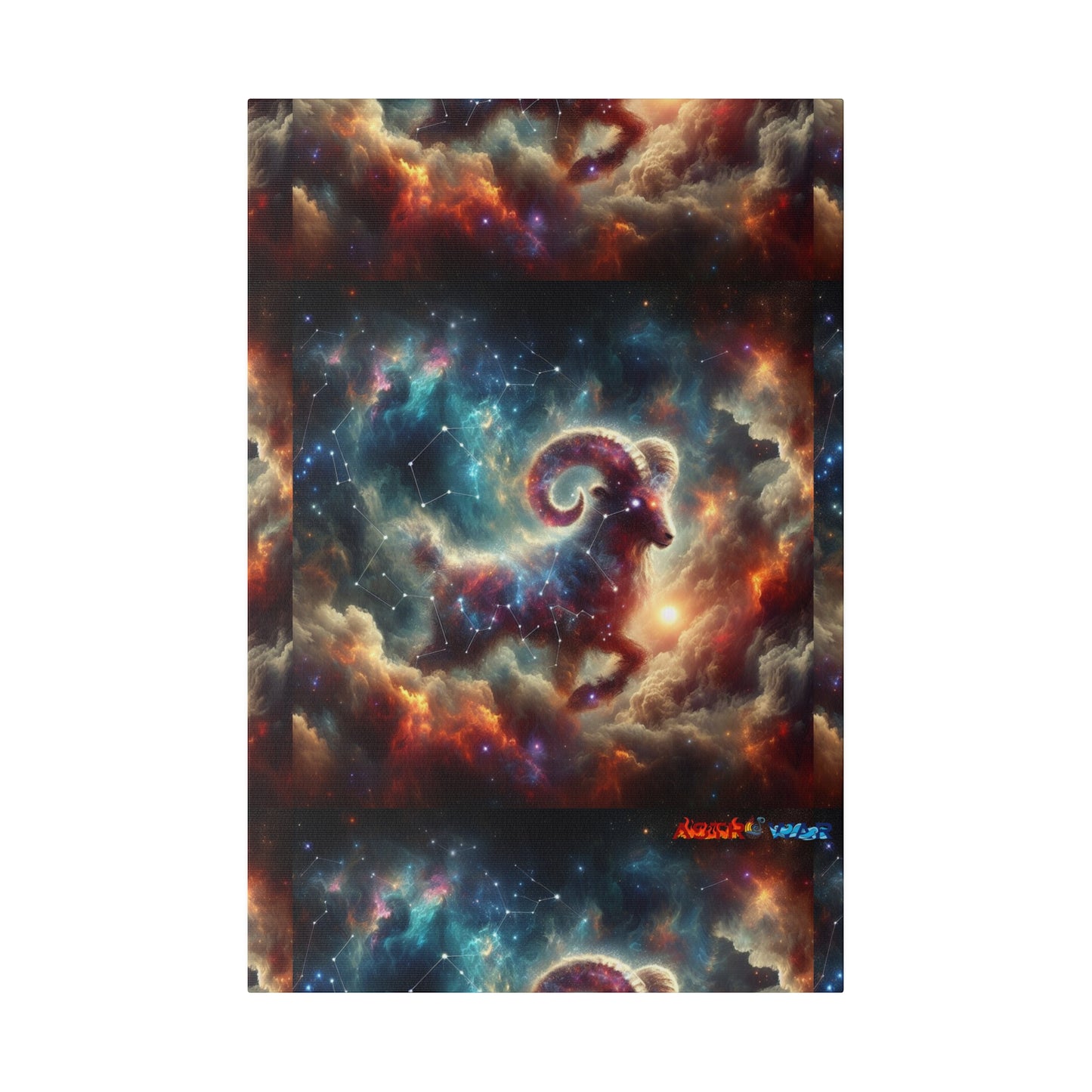 Aries Nebula (1) Matte Canvas, Stretched, 0.75"