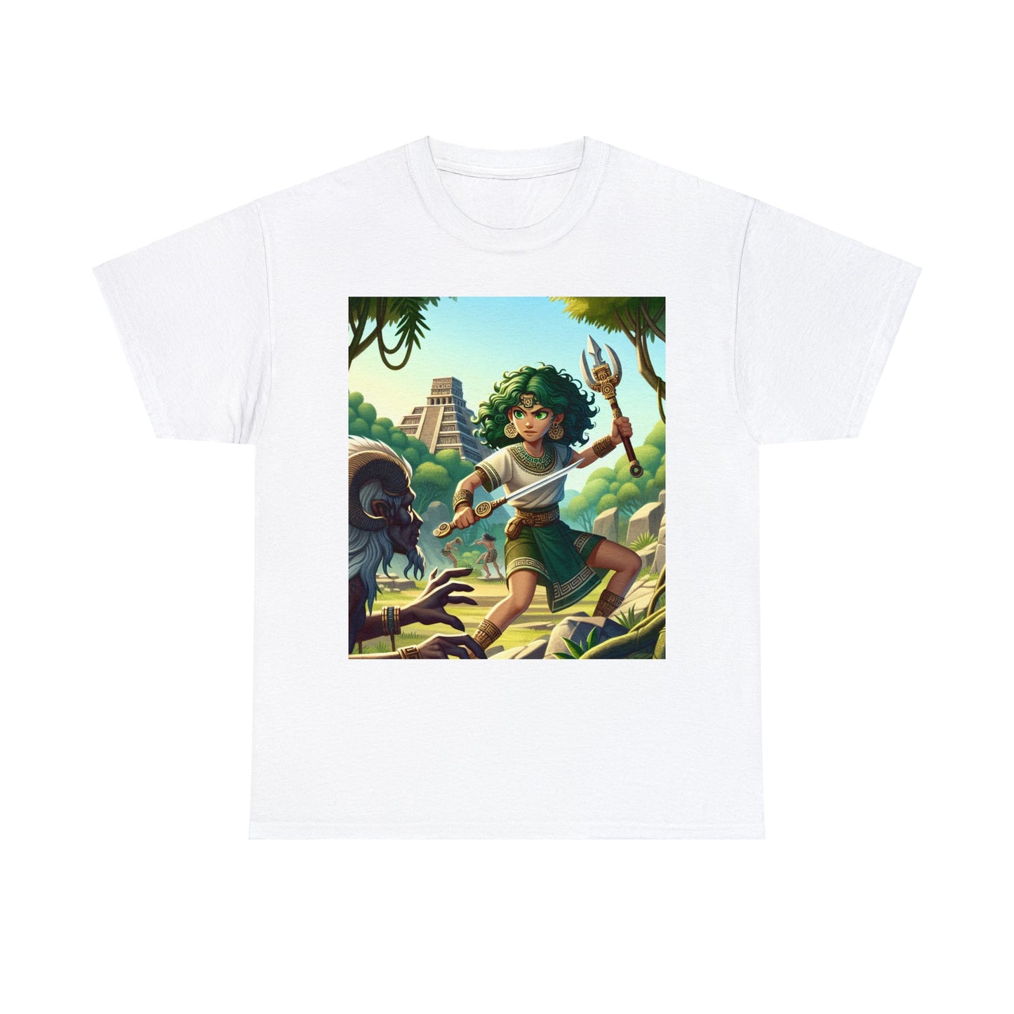 Taurus Aztec (F1) Unisex Heavy Cotton Tee