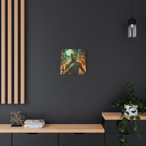 Canvas Print Halloween Pisces Mummy