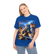 Load image into Gallery viewer, Samurai Aquarius (F3) Unisex Heavy Cotton Tee
