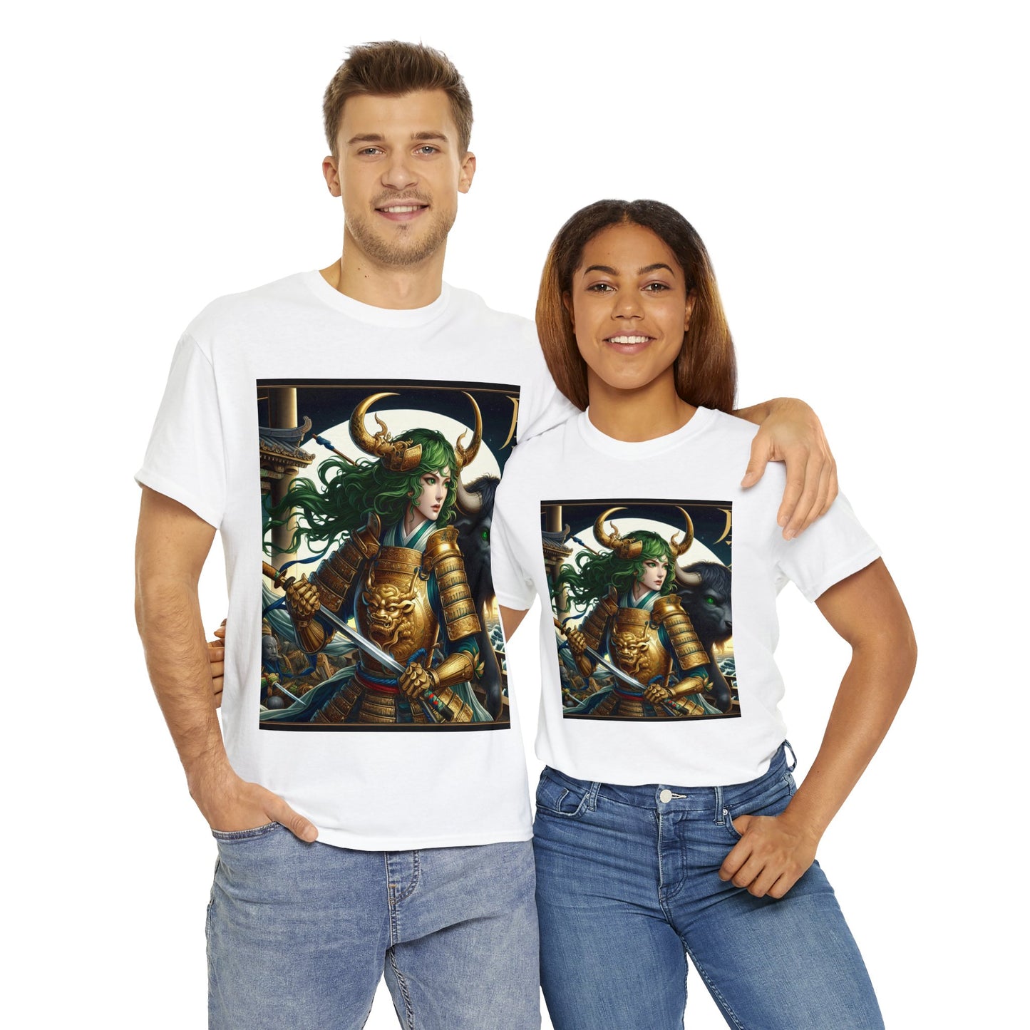 Samurai Taurus (F1) Unisex Heavy Cotton Tee