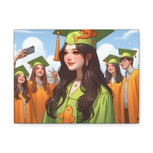 Load image into Gallery viewer, Graduation Canvas Art, Unique Gift for Grads, Home Decor, Wall Art, Motivational Art
