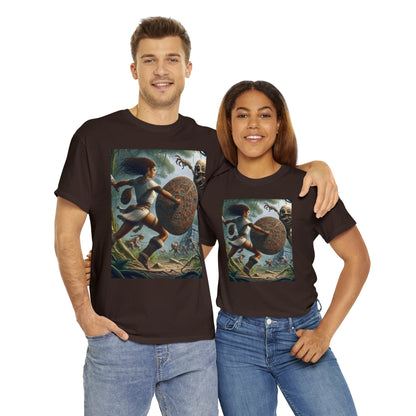 Virgo Aztec (F3) Unisex Heavy Cotton Tee