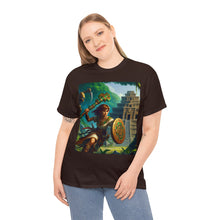 Load image into Gallery viewer, Virgo Aztec (F1) Unisex Heavy Cotton Tee
