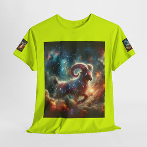Aries Celestial Astrology Tee - Unisex Short Sleeve Shirt, Cosmic T-Shirt, Horoscope Apparel, Astrology Gift, Zodiac Wear