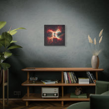 Load image into Gallery viewer, Celestial Canvas Wall Art, Starry Decor, Zodiac Home Accent, Gift for Astrology Lovers, Galaxy Art Print, Cosmic Wall Decor
