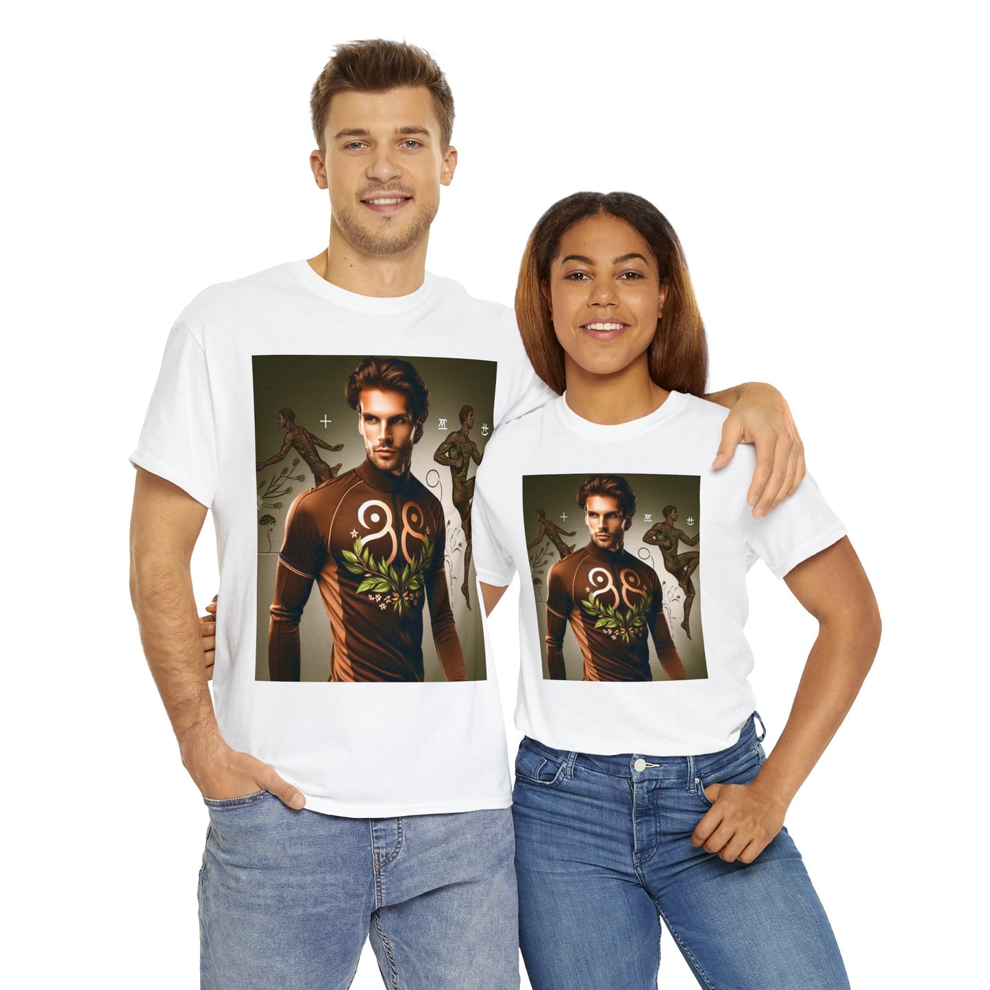 Team Virgo (2) Unisex Heavy Cotton Tee