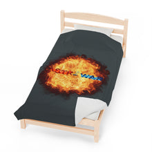 Load image into Gallery viewer, Astro War Velveteen Plush Blanket
