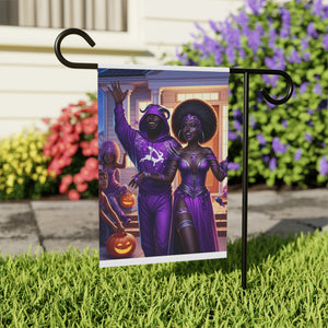 Sagittarius Halloween (1) Garden & House Banner