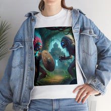 Load image into Gallery viewer, Libra Aztec (2) Unisex Heavy Cotton Tee
