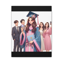 Load image into Gallery viewer, Custom Graduation Canvas Art, Celebration Decor, Gift for Graduates, Wall Art for Achievements, High School or College Graduation
