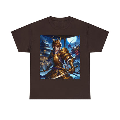 Samurai Virgo (1) Unisex Heavy Cotton Tee