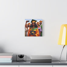 Load image into Gallery viewer, Graduation Canvas Art, Celebratory Wall Decor, College Graduation Gift, Personalized Room Decoration, Unique Art for Graduates
