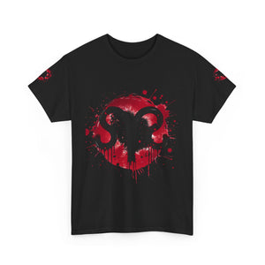 Bold Graphic Aries T-Shirt, Unisex Tee for Astrology Lovers, Unique Gift for Birthdays, Casual Wear, Statement Piece