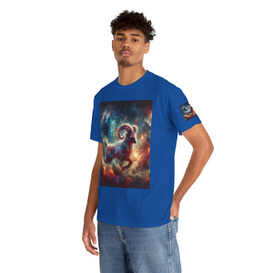 Aries Celestial Astrology Tee - Unisex Short Sleeve Shirt, Cosmic T-Shirt, Horoscope Apparel, Astrology Gift, Zodiac Wear