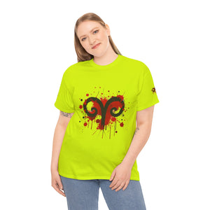 Edgy Aries Graphic Tee, Astrology Shirt, Perfect Gift for Zodiac Lovers, Unisex Cotton Top, Stylish Casual Wear