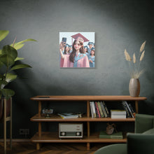 Load image into Gallery viewer, Graduation Canvas Print, Inspirational Wall Art, Personalized Gift, College Decor, Graduation Celebration
