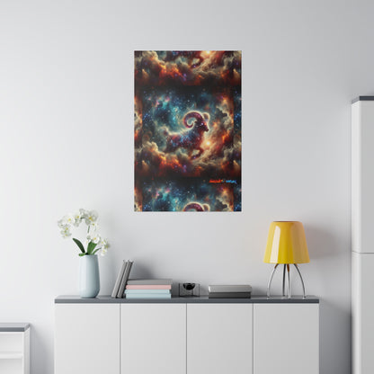 Aries Nebula (1) Matte Canvas, Stretched, 0.75"