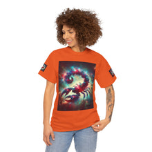 Load image into Gallery viewer, Cosmic Scorpion Tee | Unisex Heavy Cotton Tee | Astrowar Graphic Tees | Space Lover Apparel | Unique Astrology Shirt | Gift for Star [...]
