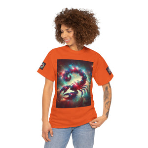 Cosmic Scorpion Tee | Unisex Heavy Cotton Tee | Astrowar Graphic Tees | Space Lover Apparel | Unique Astrology Shirt | Gift for Star [...]
