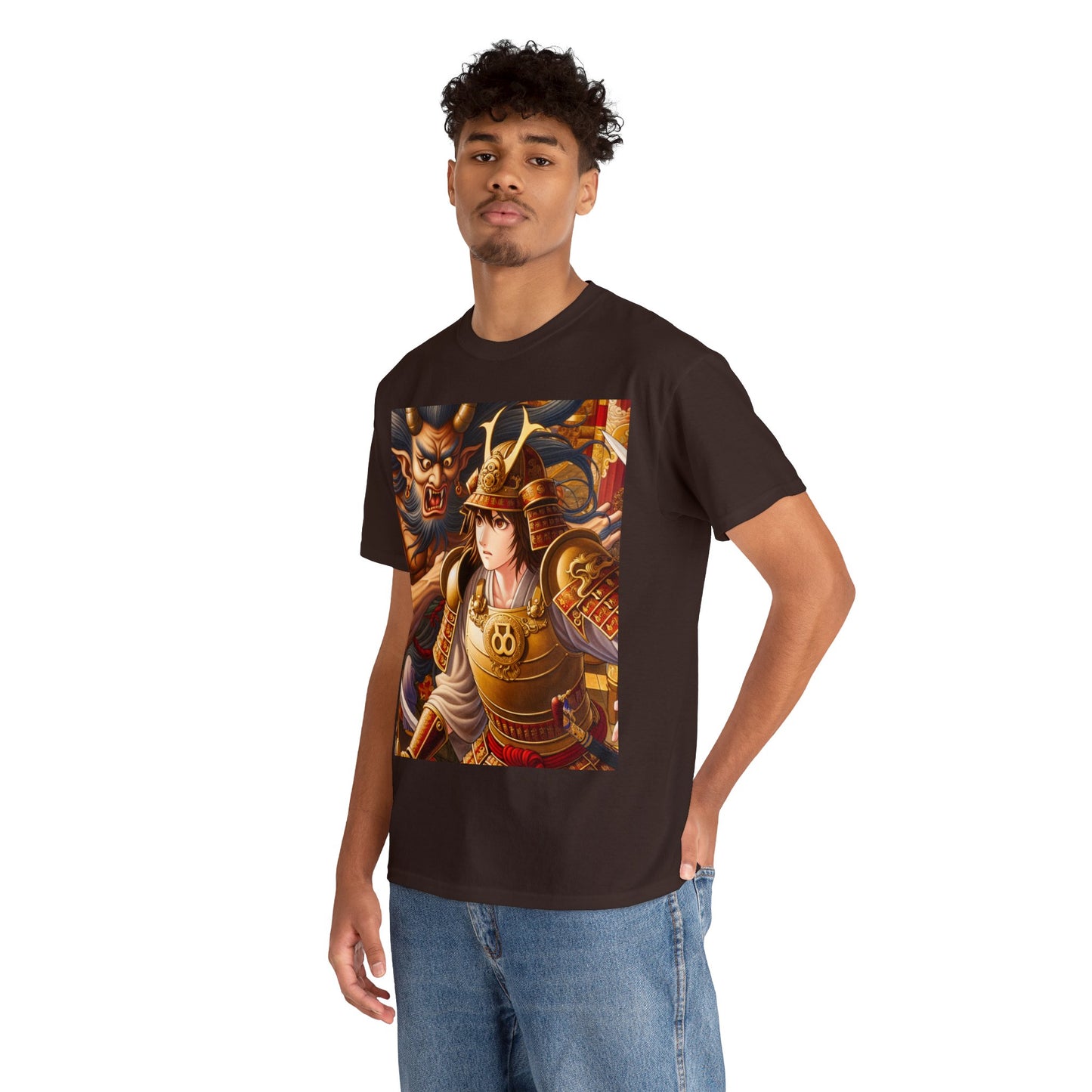 Samurai Virgo (2) Unisex Heavy Cotton Tee