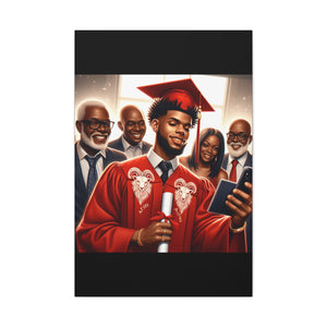 Aries Graduation Canvas