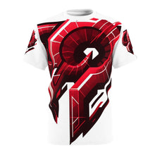 Load image into Gallery viewer, Bold Red Graphic Unisex Tee, Statement Shirt, Casual Wear, Graphic Tee, Streetwear Fashion, Gift for Gamers
