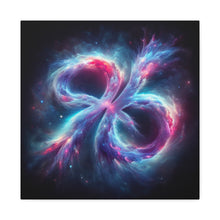 Load image into Gallery viewer, Cosmic Swirl Canvas Art, Galaxy Wall Decor, Abstract Home Decoration, Space-Inspired Artwork, Gift for Sci-Fi Lovers
