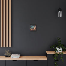 Load image into Gallery viewer, Celestial Aries Ram Canvas Art, Zodiac Decor, Astrological Wall Art, Gift for Astrology Lovers, Cosmic Home Decor, Unique Art Piece
