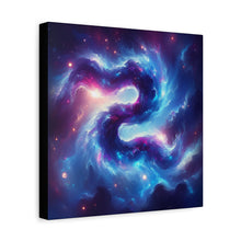 Load image into Gallery viewer, Galactic Dream Canvas Print, Home Decor, Wall Art, Space Art, Cosmic Decor, Gift for Astronomers
