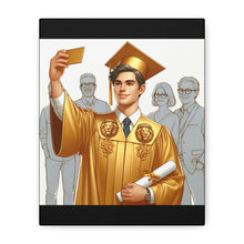 Load image into Gallery viewer, Graduation Canvas Print, Gift for Grads, Home Decor, Wall Art for Graduates, Unique Graduation Gift, Matte Finish Decoration
