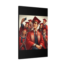Load image into Gallery viewer, Personalized Graduation Canvas Print, Customizable College Art, Wall Decor for Graduates, Celebration Gift, Graduation Party Decor
