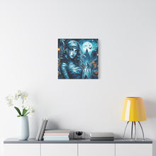 Load image into Gallery viewer, Mystical Mummy Canvas Art | Gothic Home Decor, Halloween Wall Art, Witchy Gift, Unique Art Print, Spooky Vibes, Mummy Themed Decor
