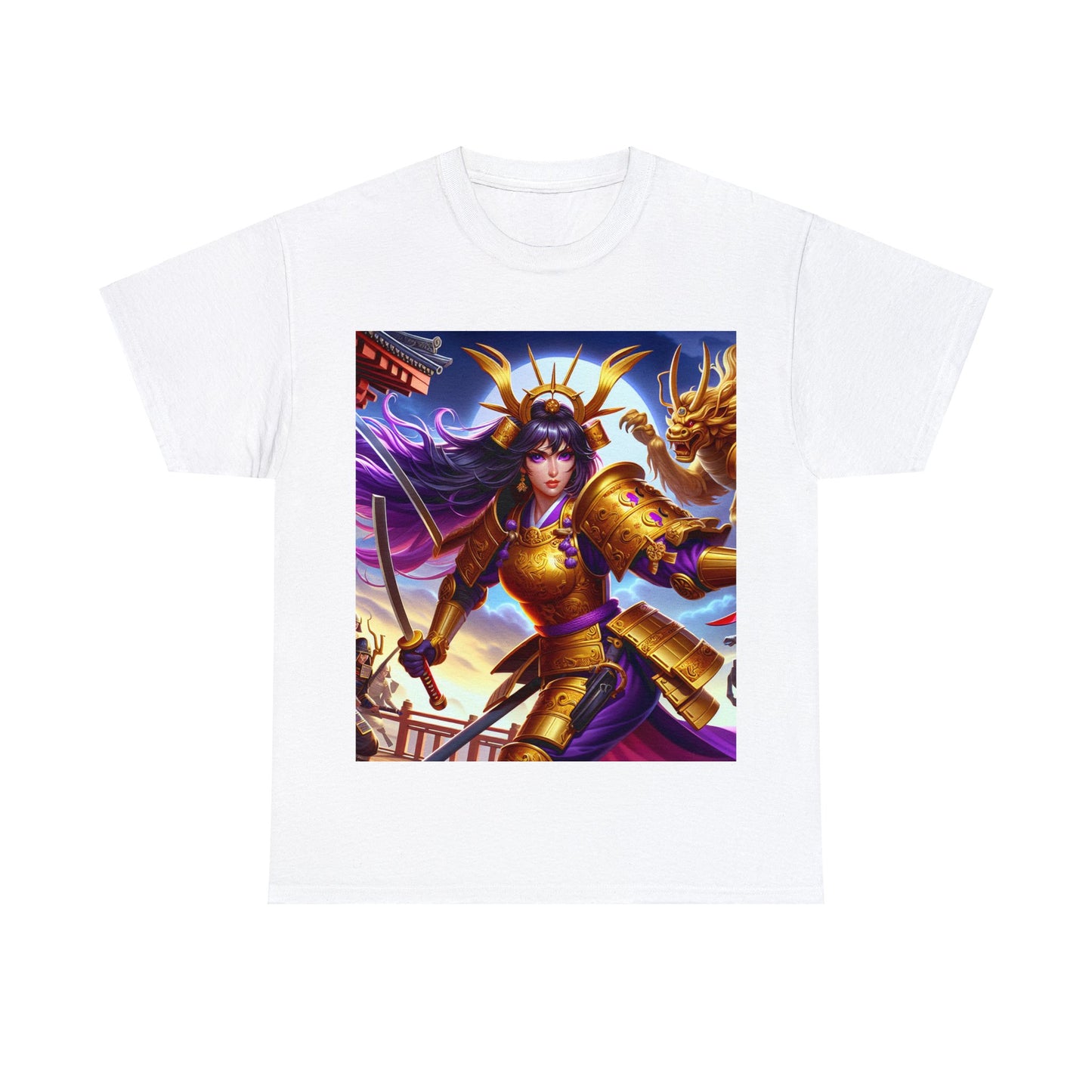 Samurai Sagittarius (F3) Unisex Heavy Cotton Tee