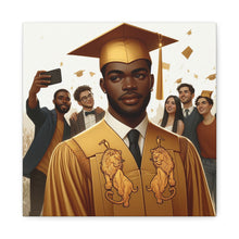 Load image into Gallery viewer, Graduation Canvas Art, Graduate Gift, Class of 2023 Decor, Achievement Wall Art, Inspirational Home Decor, College Graduation
