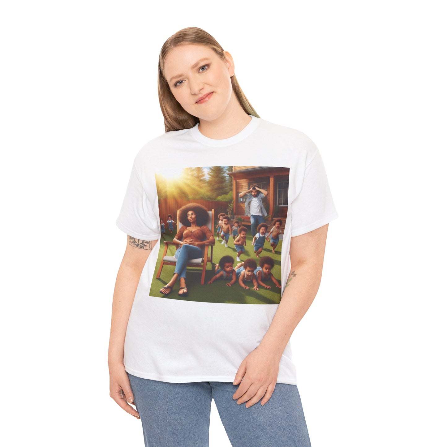 Mother's Day (5) Unisex Heavy Cotton Tee