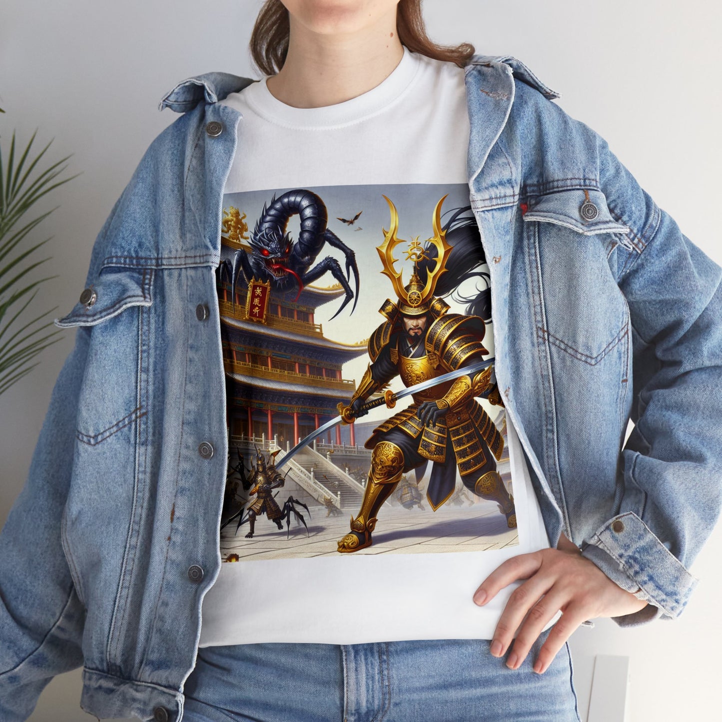 Samurai Scorpio (1) Unisex Heavy Cotton Tee