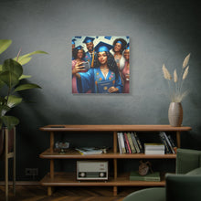Load image into Gallery viewer, Graduation Celebration Canvas Print, Gift for Graduates, Wall Art for Graduation Parties, Matte Canvas Decor, Unique Grad Gift

