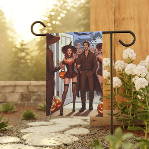 Virgo Halloween (1) Garden & House Banner