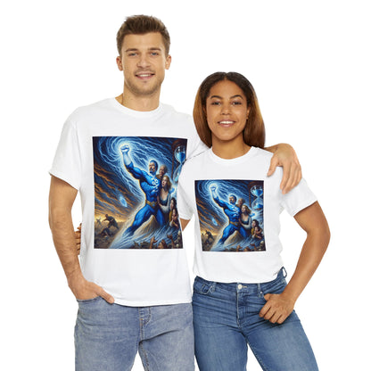 Aquarius Father's Day (8) Unisex Heavy Cotton Tee