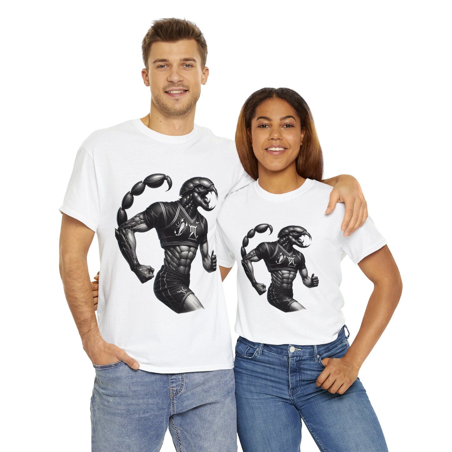 Team Scorpio (4) Unisex Heavy Cotton Tee