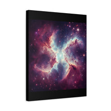 Load image into Gallery viewer, Galactic Canvas Art, Celestial Wall Decor, Cosmic Artwork, Space-Themed Home Decor, Stretched Canvas Print
