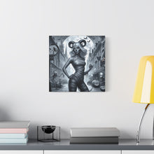 Load image into Gallery viewer, Canvas Print - Halloween Capricorn Astrology Mummy

