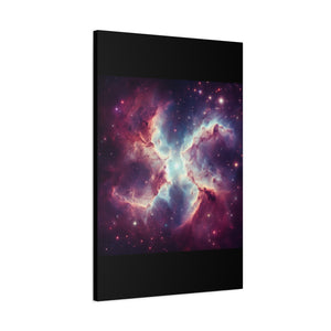 Galactic Canvas Art, Celestial Wall Decor, Cosmic Artwork, Space-Themed Home Decor, Stretched Canvas Print