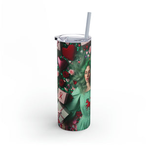 My Taurus Valentine (2) Maars Maker Skinny Matte Tumbler, 20oz