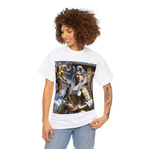 Samurai Capricorn (F1) Unisex Heavy Cotton Tee